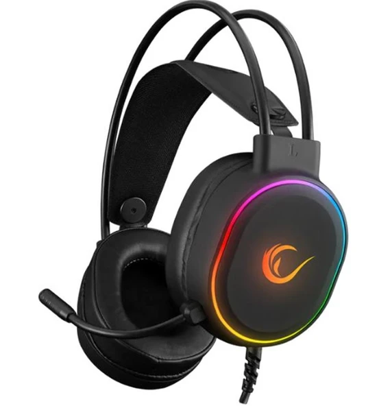 Rampage ROGUE Siyah USB RGB Ledli Gaming Esnek Mikrofonlu Oyuncu Kulaklık ürün görseli 1
