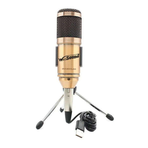 WellSound BM-800USB Profesyonel Masa Mikrofonu ürün görseli 1