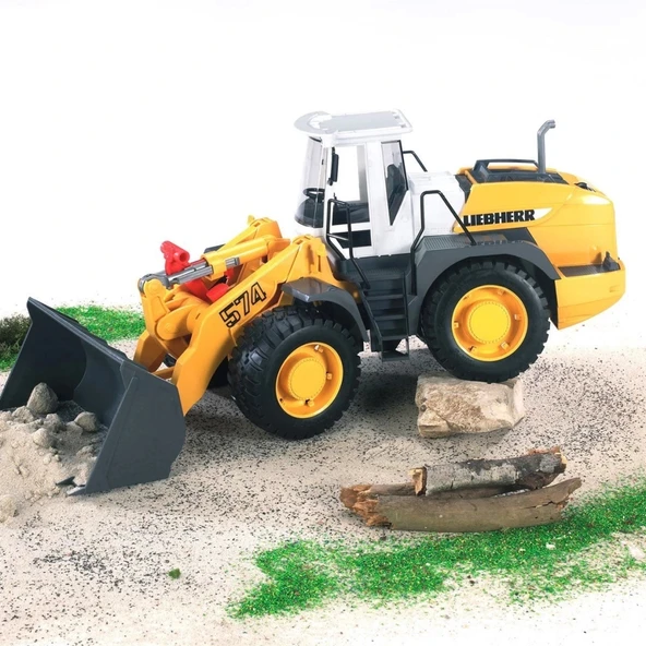 Nessiworld Bruder Liebherr L574 Kepçe BR02430 - Resim 5
