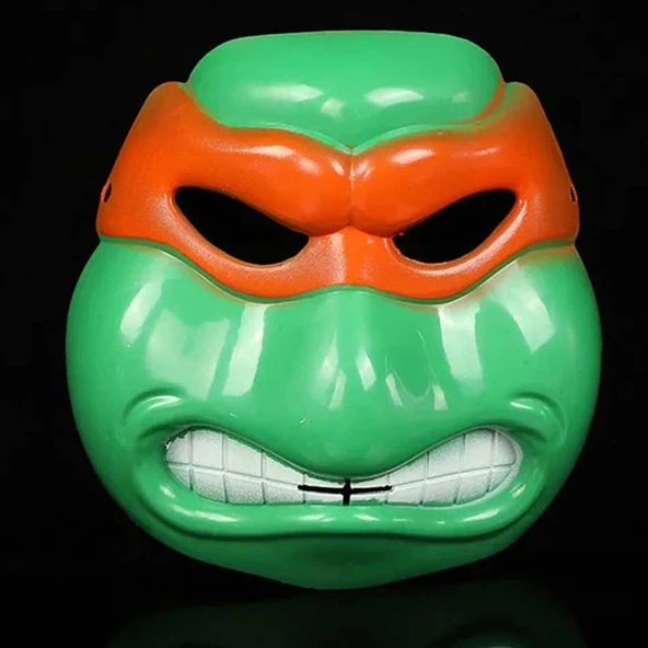 Ninja Kaplumbağalar Maskesi Michelangelo Maskesi ürün görseli 1