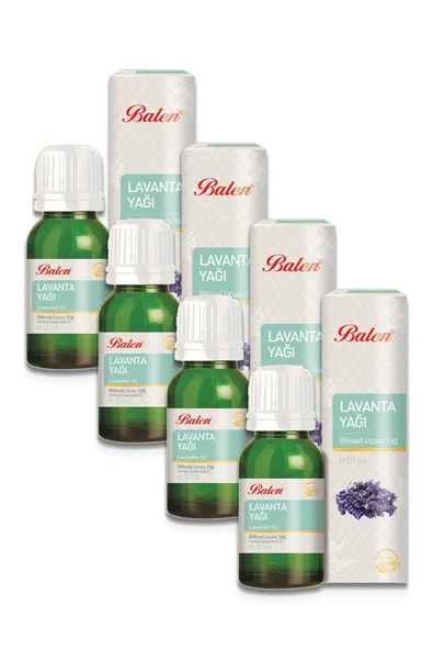 Balen Lavanta Yağı 20 ml 4'lü ürün görseli 1