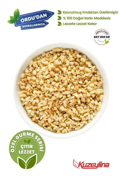 Pirinç Fındık İçi 200 Gram - Kıyılmış Fındık ürün görseli 1