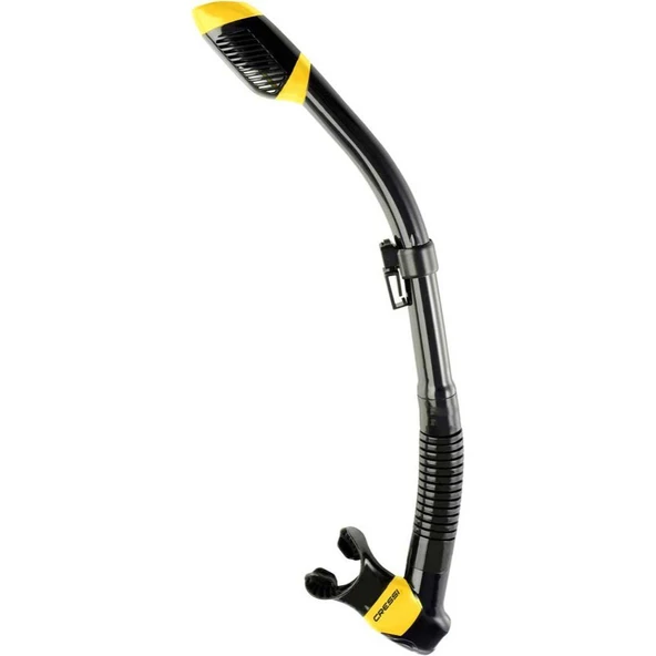 Cressi Supernova Dry Yetişkin Şnorkel BLACK-YELLOW ürün görseli 1