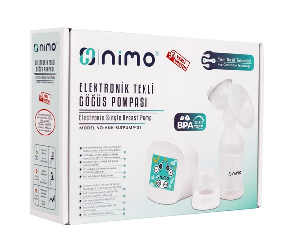Nimo HNK-Sutpump-01 Göğüs Elektrikli Göğüs Pompası ürün görseli 1