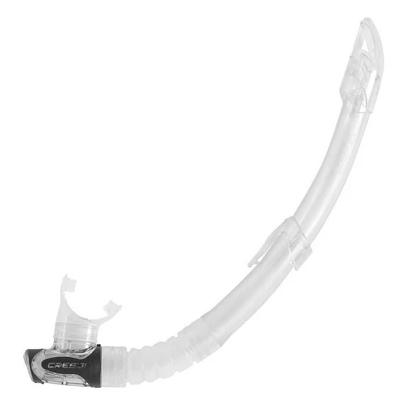 Cressi Gamma Yetişkin Şnorkel CLEAR-BLACK ürün görseli 1