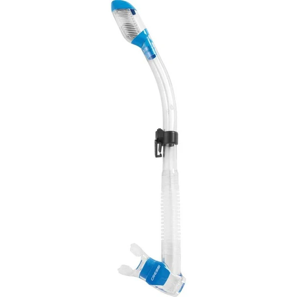 Cressi Supernova Dry Yetişkin Şnorkel CLEAR-BLUE ürün görseli 1