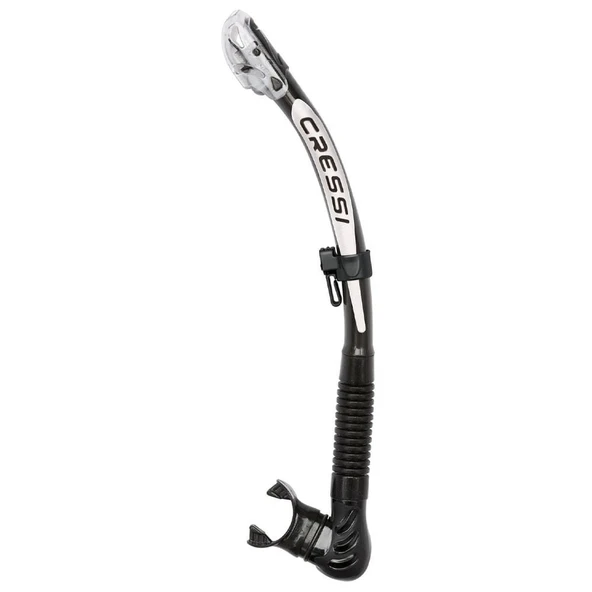 Cressi Alpha Ultra Dry Yetişkin Şnorkel BLACK-WHITE ürün görseli 1