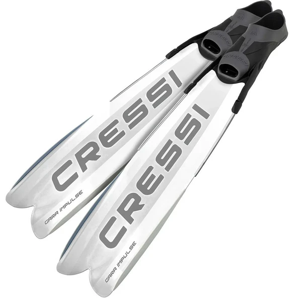 Cressi Gara Turbo Impulse 44-45 Numara Dalış Paleti Beyaz ürün görseli 1