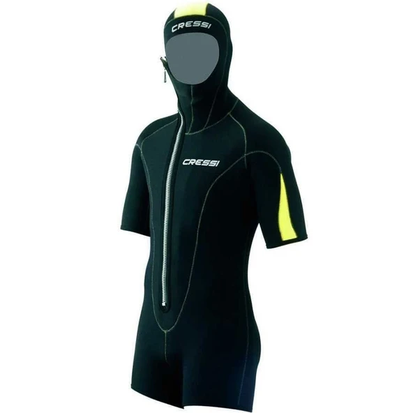 Cressi Castoro Lady 3.5 mm Shorty Jacket Small - Resim 3