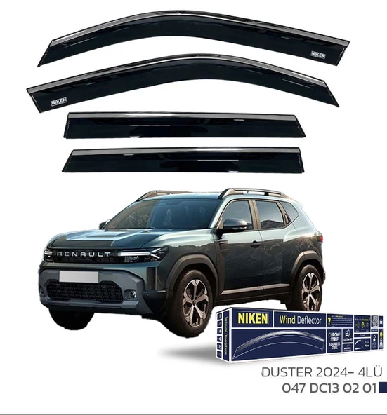 Renault Duster 2024 ve Sonrası Kromlu Cam Rüzgarlığı ürün görseli 1