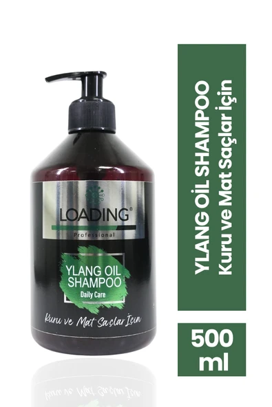 Loading Professional Ylang Oil Şampuan Kuru Ve Mat Saçlar Için 500ml ürün görseli 1