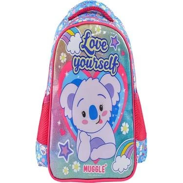 MUGGLE MU-8768 CUTE KOALA MAVI ANAOKULU CANTASI ürün görseli 1