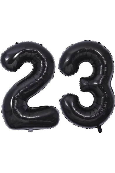 Beysüs Siyah 23 Rakam Folyo Balon ürün görseli 1