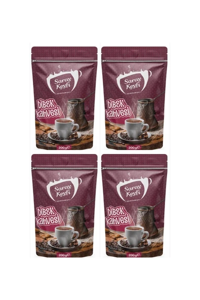 SARAY KEYFİ Dibek Kahvesi 200 gr 4 Adet ürün görseli 1