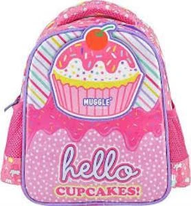MUGGLE MU-7075 CUP CAKE PEMBE ANAOKULU CANTASI ürün görseli 1