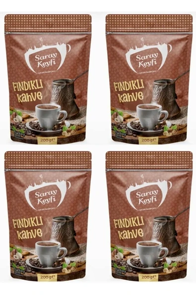 SARAY KEYFİ Fındıklı Kahve 200 gr 4 Adet ürün görseli 1