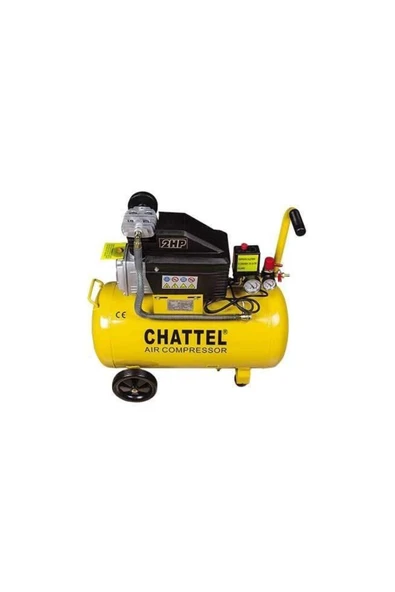 Chattel CHT 1050 2 Hp 8 Bar 50 LT Hava Kompresörü ürün görseli 1