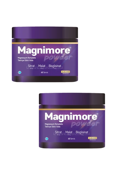 Magnimore Powder 60 Servis x 2 Adet ürün görseli 1
