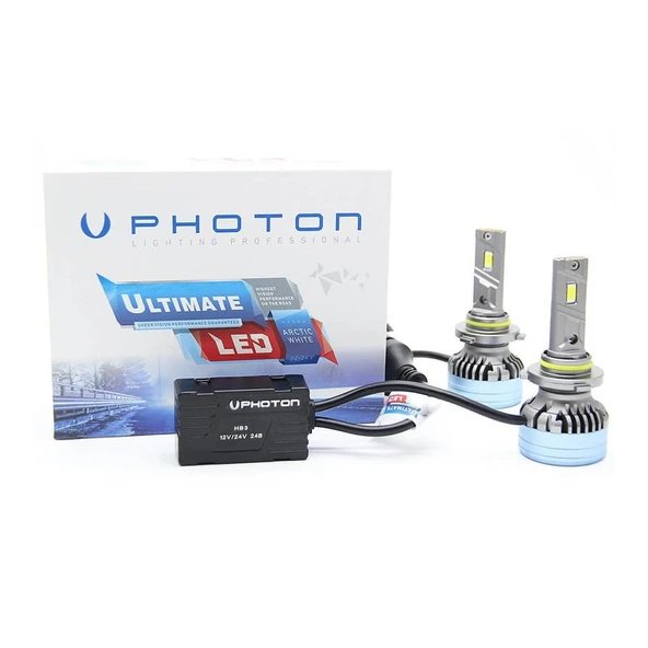 Photon Ultimate Serisi HB3 9005 Led Xenon UL2335 Headlight ürün görseli 1