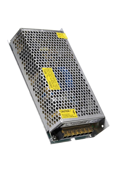 12 VOLT 10 AMPER METAL KASA AKIM KORUMALI ADAPTÖR 10Ah 12V ÇEVİRİ ürün görseli 1