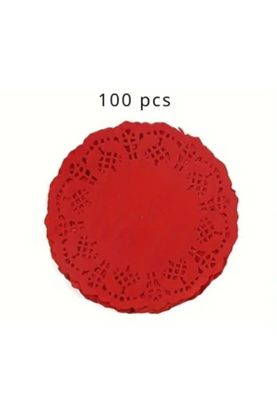 Dantel Desenli Kağıt Bardak Altlığı 9cm 100 Adet ürün görseli 1