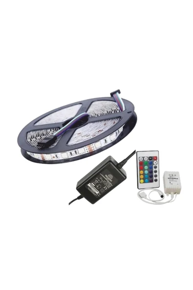 Şerit Led 5 Mt Rgb Silikonlu(DIŞ MEKAN) - Resim 2