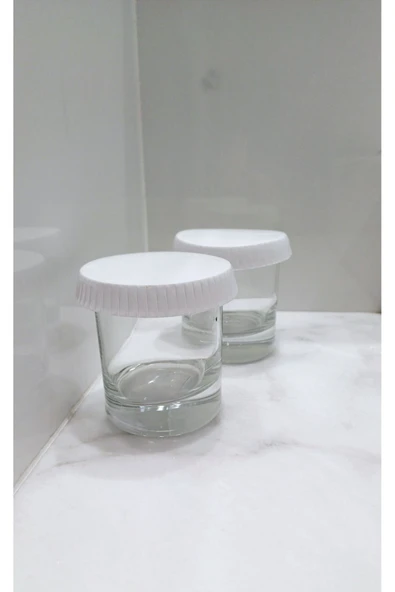 Kağıt Bardak Kapağı Beyaz 80mm 50 Adet ürün görseli 1