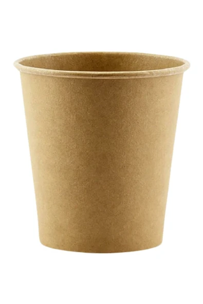 Organik Kağıt Karton Bardak 8 Oz (50 ADET) ürün görseli 1