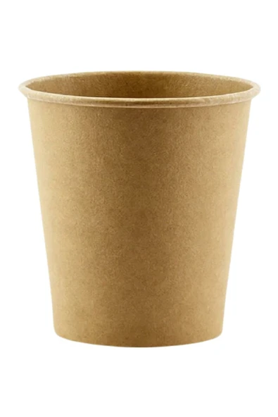 Organik Karton Bardak 8 Oz -40 Adet - Resim 2