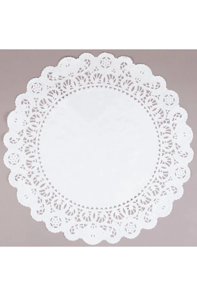 Pasta Dantel Kağıt 24cm 100 Adet - Resim 3