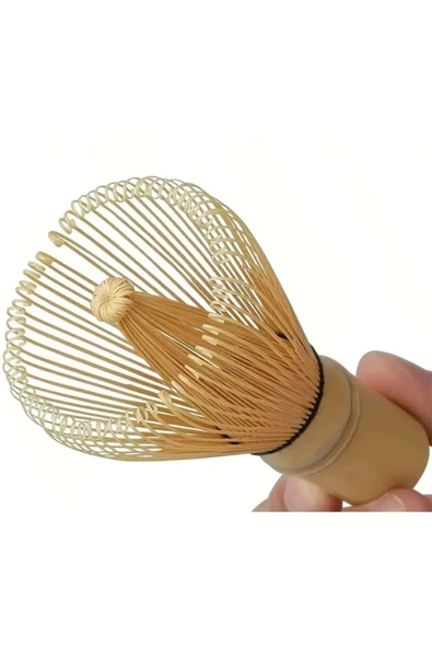 Bambu Matcha Whisk Karıştırıcı 4 'lü Set - Resim 4