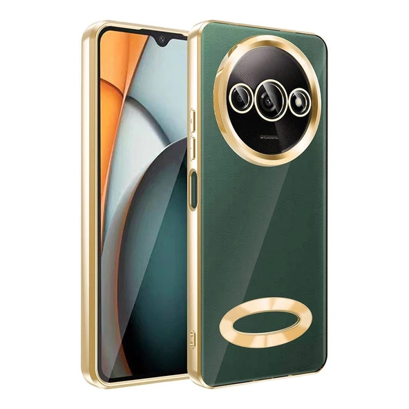 Xiaomi Redmi A3 4G 2024 Kılıf Kamera Korumalı Logo Gösteren Omega Kapak ürün görseli 1