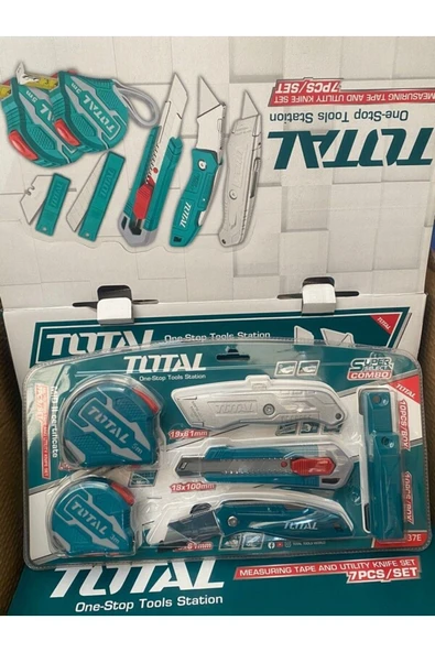 Total Metre ve Maket Bıçağı Seti TOS23037E ürün görseli 1