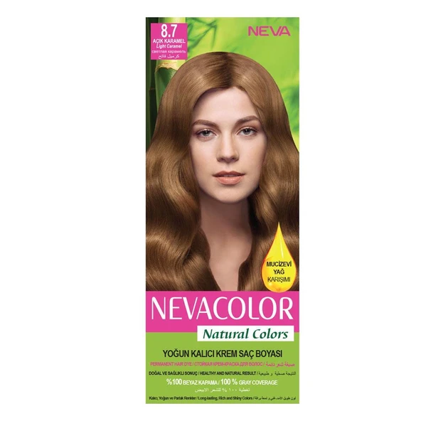 Neva Color Natural Colors 8-7 Açık Karamel ürün görseli 1
