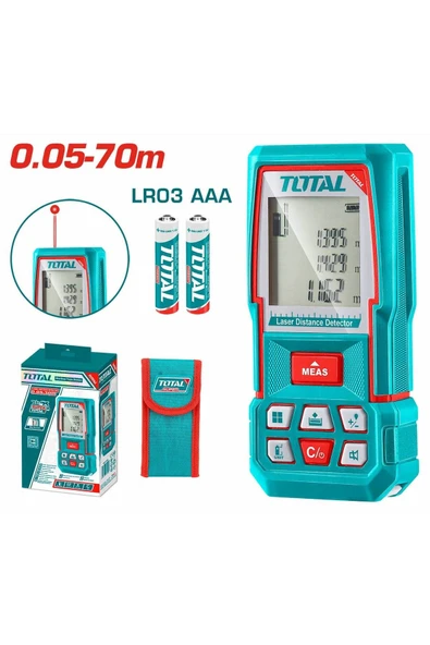 Total 0.05 - 70 Metre Lazer Metre Yüksek Kalite TMT57026 ürün görseli 1