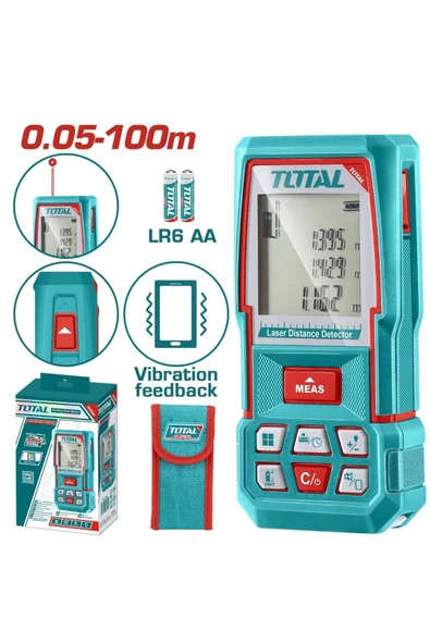 Total 0.05 - 100 Metre Lazer Metre Yüksek Kalite TMT51036 ürün görseli 1