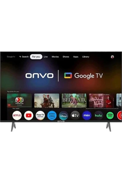 ONVO 55ovf9000uq 55 Inç 140 Ekran Dahili ürün görseli 1