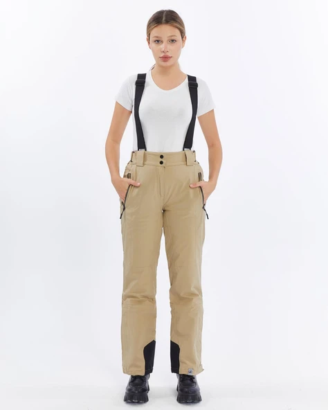 Mapamyumco Kayak Kadın Pantolon-BEJ ürün görseli 1