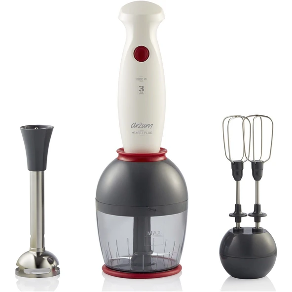 Arzum AR1117 Mixset Plus Blender Seti ürün görseli 1