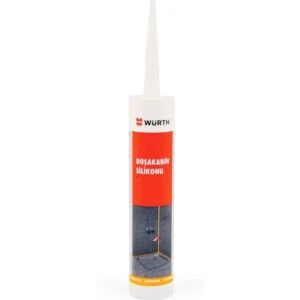 WÜRTH Duşakabin Silikonu Beyaz 310ML- Su Geçirmez Sızdırmazlık ve Dolgu Malzemesi ürün görseli 1
