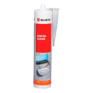 WÜRTH Silikon Asetat Şeffaf 310ML- Hava Koşullarına Dayanıklı, Elastik Sızdırmazlık Çözümü ürün görseli 1