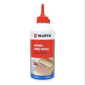WÜRTH Ekspres Deniz Tutkalı 500ML- Güçlü ve Dayanıklı Ahşap Yapıştırıcı ürün görseli 1
