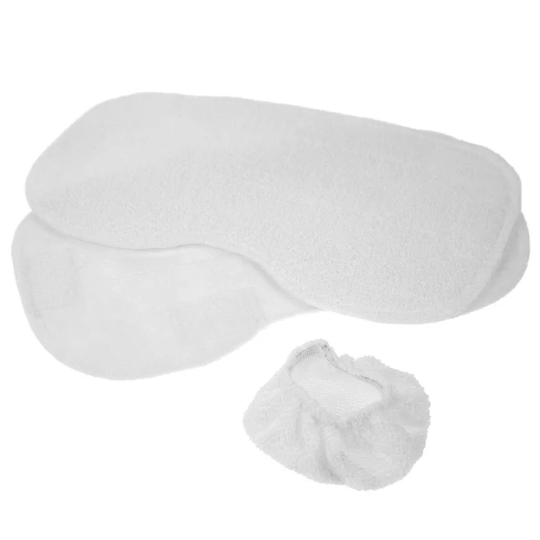 Fakir Alina Clean Buharlı Temizleyici ile Uyumlu Yer Mop Bezi ve Cam Bezi ürün görseli 1