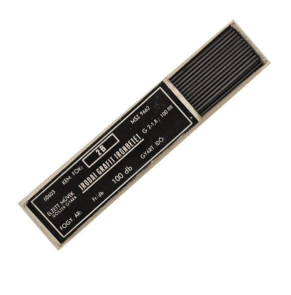 2B - 2-1,8mm - 10cm Portmin Versatil Çizim Kalem Ucu (100 adet) ürün görseli 1