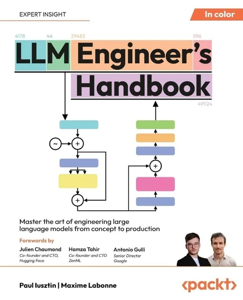 LLM Engineer's Handbook: Master the art of engineering large language models from concept to production Iusztin Labonne ürün görseli 1