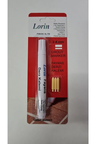 Lorin Derz Kalemi 3 Adet - Resim 2