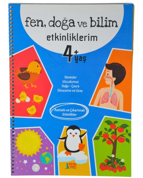 Fen Doğa ve Bilim Etkinliklerim 4 Yaş ürün görseli 1