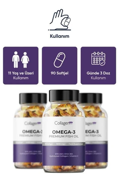 Collegen Forte Omega3 Premium Balık Yağı - Resim 4