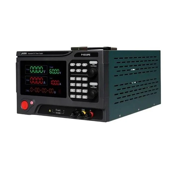 Prolink P-6010PE 0-60V 0-10A 10mv 10ma Programlanabilir Tek Çıkışlı Dc Ayarlı Güç Kaynağı ürün görseli 1