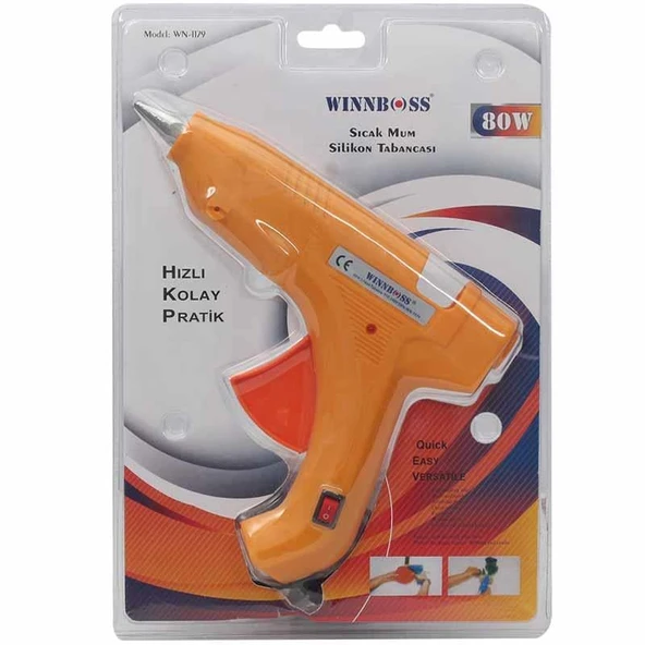 Ayt Winnboss WN-1179 Anahtarlı 80 Watt Silikon Tabancası Sıcak Silikon Tabancası ürün görseli 1